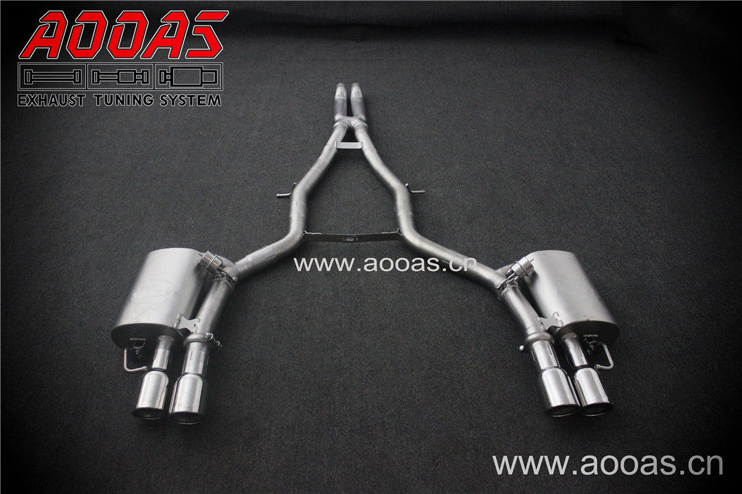 Old Audi A8 W12 with S8 design All SS304 / Valvetronic Catback System